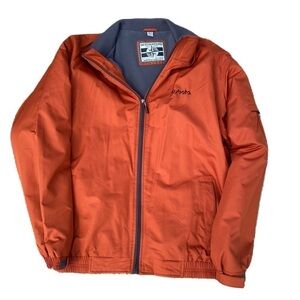Kubota Orange Full Zip Jacket XL Orange Fleece Lined Destinations Coat